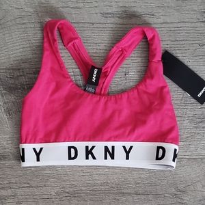 DKNY Cozy Boyfriend Racerback Bra NWT